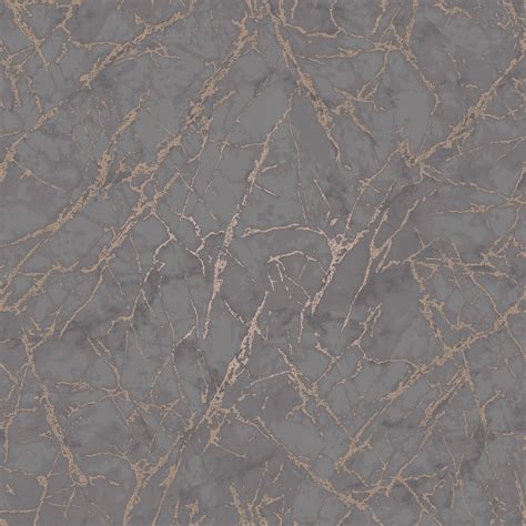 Rose Gold Marble Pattern Wallpaper