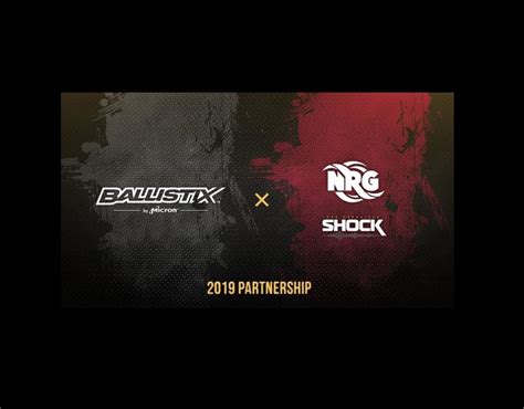 Ballistix Diventa Sponsor Dei Team Esport Nrg Esports E Sf Shock