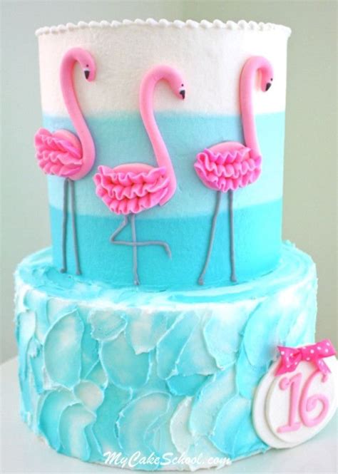 Pin By Vivi On Flamingo Pink And Things I Love Flamingo Cake Cake