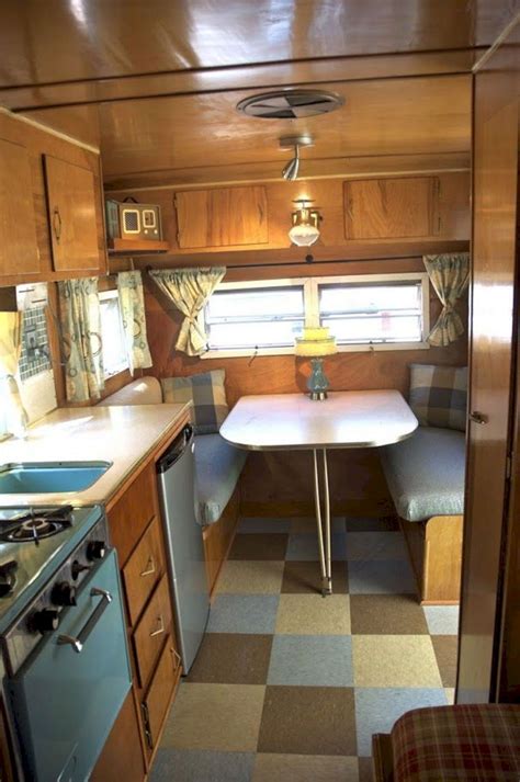 Inspiring 40 Awesome Rv Curtain Design For Amazing Camper Interior
