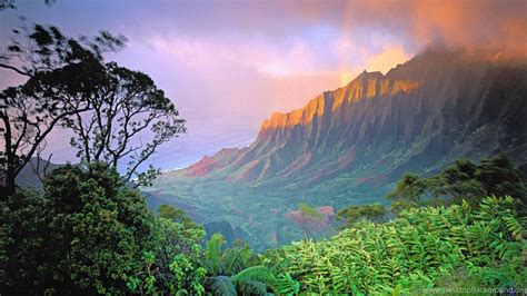 5 high resolution background images. Download Wallpapers Kalalau, Hawaii Islands (1920 X 1080 ...