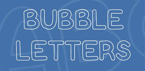 Check spelling or type a new query. Bubble Letters Font Free Download