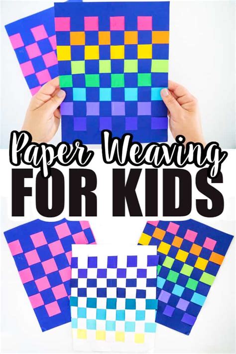 Paper Weaving Craft For Kids Step By Step Fun Paper Craft