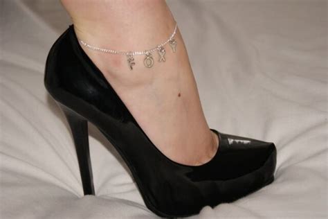Premium Foxy Hotwife Anklet Ankle Chain Jewellery Minx Seductive