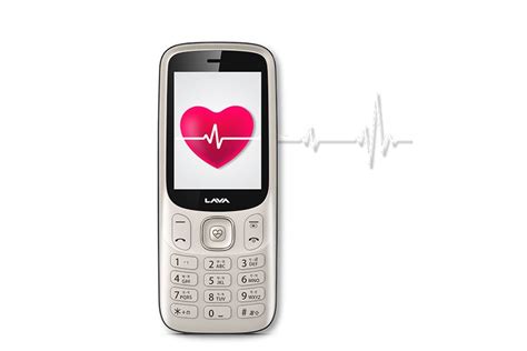 Lava Pulse Feature Phone With Heart Rate And Blood Pressure Sensor