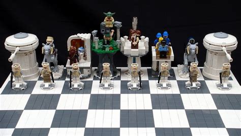 Star Wars The Empire Strikes Back Lego Chess By Icgetaway Star Wars