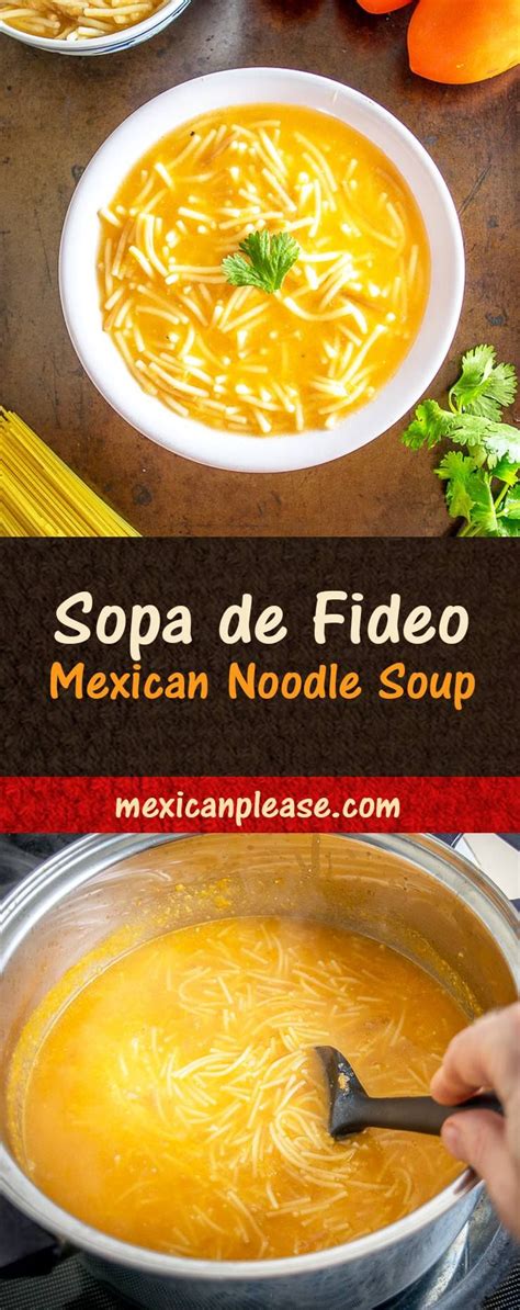 Sopa De Fideo Mexican Fideo Soup Maricruz Avalos Kitchen Blog