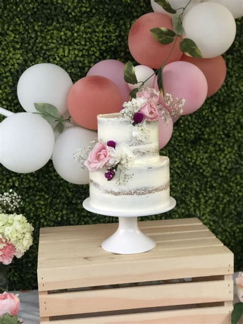 Baby Shower Naked Cake Muggle Gender Reveal Baker Baby Shower Treats Wedding Girl Food
