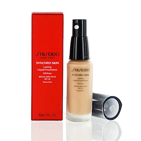 Shiseido Synchro Skin Spf 20 Lasting Liquid Foundation 4 Neutral 1