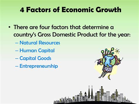 Ppt Four Factors Of Economic Growth Powerpoint Presentation Free