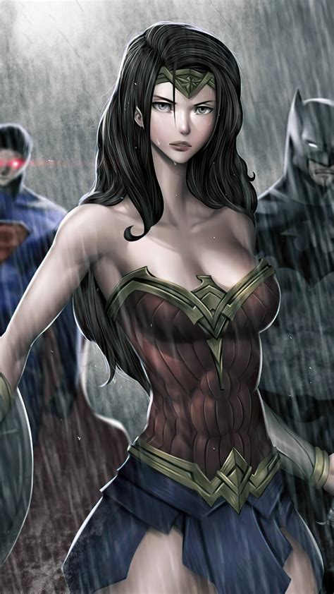 Superman Batman Wonder Woman Hd Artwork Digital Art Superheroes Deviantart Artist Hd