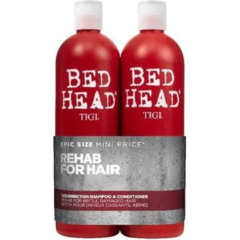 Tigi Duo Shampoing Et Apr S Shampoing Bed Head Resurrection Tween