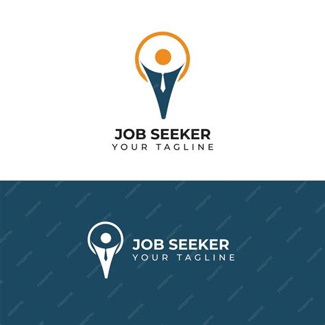 Premium Vector Job Seeker Logo Vector Illustration