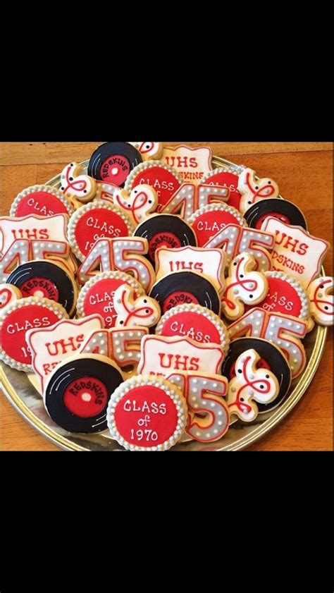 Decorated Cookies Are Arranged On A Platter With The Number Twenty Five