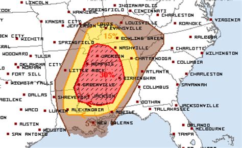 Dangerous Tornado Outbreak With Long Tracked Violent Tornadoes Likely
