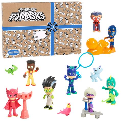 Pj Masks Night Time Surprise Micros Figures Hq Box Set Box 1 By Just