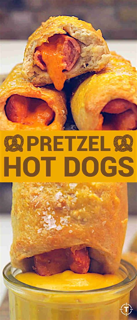 Cheddar Pretzel Hot Dog Recipe Video Thrillist