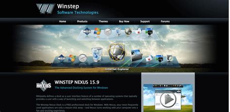 Winstep Nexus Dock And Nexus Ultimate The Advanced Docking System For