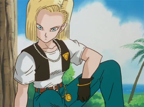 Dragon Ball Z Cell Saga Android 18 1718 Pinterest Android 18