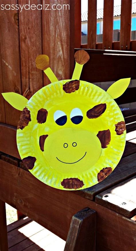 15 baby animal days farm crafts for kids cd animals art and craft for toddlers the teaching aunt 27 ocean crafts for kids i heart arts n crafts Paper Plate Giraffe Craft For Kids - Crafty Morning ...