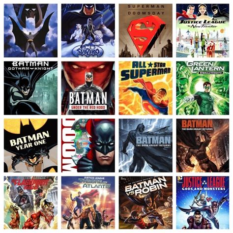 Oluşturduğum izleme sırası geçmiş yıllardan başlayarak günümüze. Are DC comics better suited for animated films, and if so ...