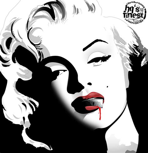 Marilyn Monroe Stencil Still Life And Design By Mxonerskittledip On