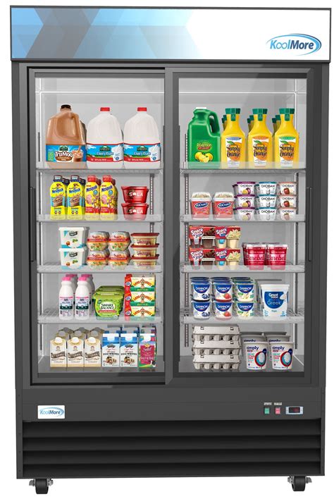 Low prices · free shipping · name brands · huge selection Koolmore 53" Commercial Glass 2 Door Display Refrigerator ...