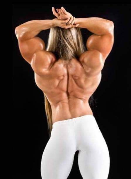 Sexy Muscular Back By Turbo99 On DeviantArt Muscular Women Body