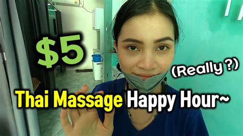 Phuket Thailand Massage Where Happy Hour Only 5 Young Beauty And
