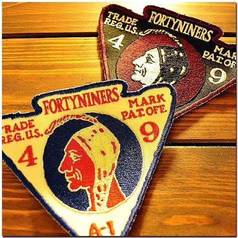 ★FORTYNINERS * フォーティーナイナーズ * ORIGINAL PATCH * オリジナル鏃パッチ ワッペン [BLACK・WHITE] 10FW★ - 【FORTYNINERS ...