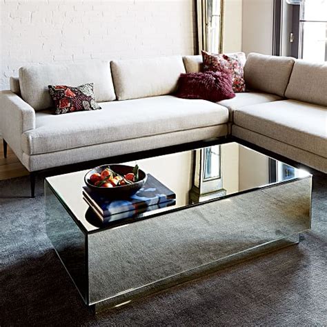 The park west chairside table by bernhardt at sheely's furniture & appliance in the ohio, youngstown, cleveland, pittsburgh, pennsylvania area. Geo Mirror Storage Coffee Table | west elm