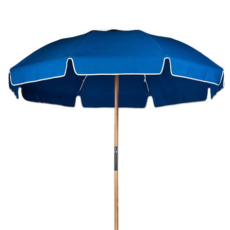 75 Ft Wide Frankford Beach Umbrella In Black And Linen