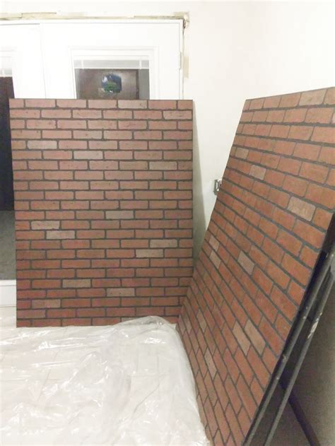 Our wall panels are perfect for affordable accent walls or complete home makeovers! How to Install a Faux Brick Backsplash - Craftivity Designs