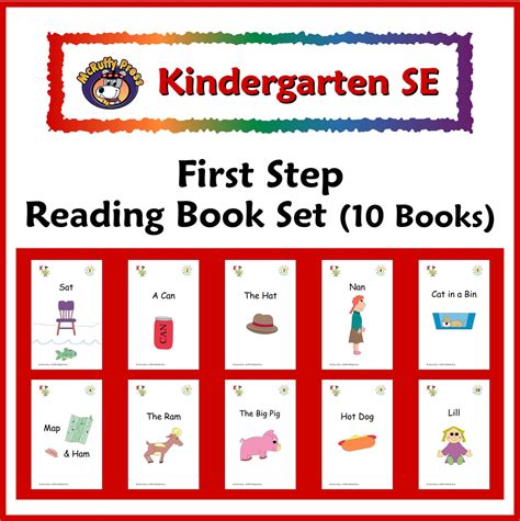 Kindergarten Se Phonics First Step Readers Mcruffy Press