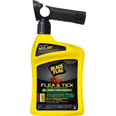 Living in some of the colder climates in canada it is reasonable to say that during the really cold months you can stop using preventative flea control. Black Flag Flea and Tick Yard Spray 32 oz. Ready to Spray ...