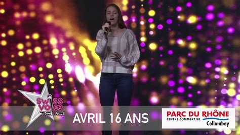 Аvril 16ans Swiss Voice Tour 2019 Parc Du Rône Collombey Youtube