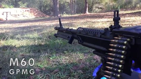 At The Range M60 General Purpose Machine Gun Youtube