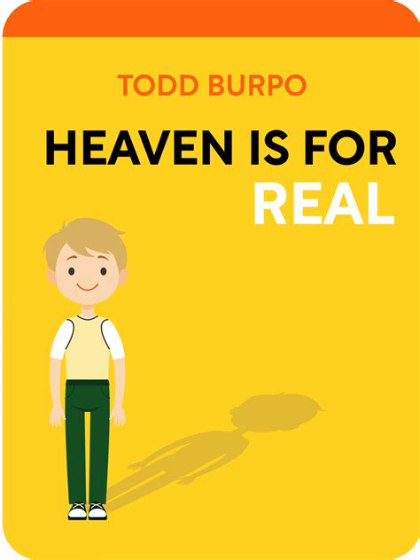 Heaven Is For Real Book Summary By Todd Burpo