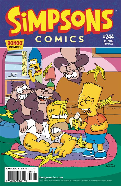 Apr181388 Simpsons Comics 244 Previews World