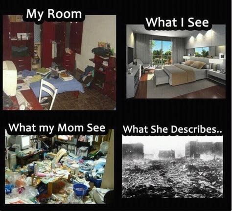 The Ultimate Truth About Tidy Or Messy Rooms Really Funny Memes Fun