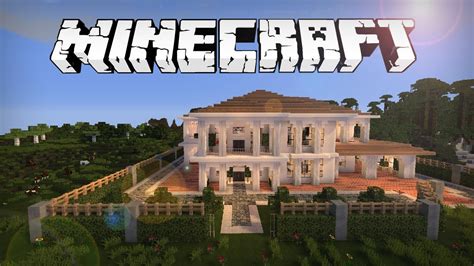 This minecraft house may look a bit excessive for a beginner, but the tutorial shows that it is quite easy. Minecraft: House + Download - YouTube