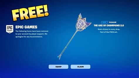 How To Get Fncs Pickaxe For Free In Fortnite 2024 Youtube