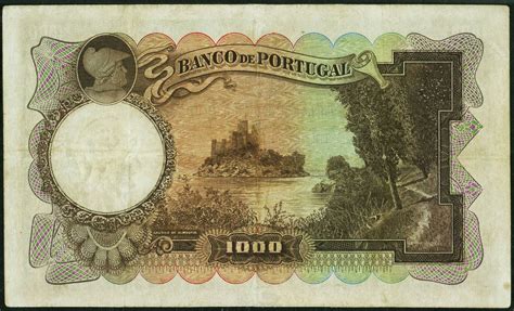 Portugal 1000 Escudos Banknote 1932world Banknotes And Coins Pictures