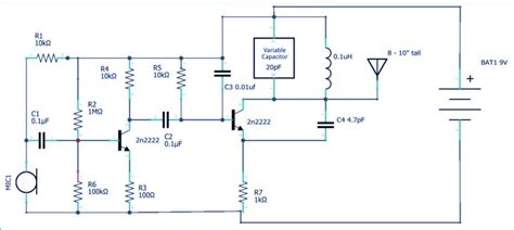 Fm Transmitter Circuit Explained
