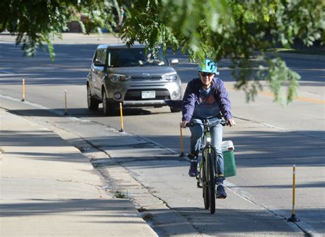 Plunger “protected” Bike Lane Appears On 30th Street In Boulder