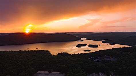 Tonights Sunset Over Wanaque Reservoir Rnewjersey