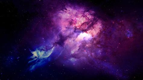 Purple Pink Blue Space Galaxy Stars Universe Dark Background Hd Galaxy