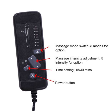 Replacement Vibration Massage Remote Handset Controller For Recliner L Life Easy Supply