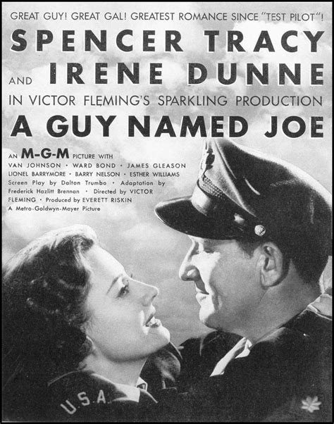 A Guy Named Joe 1944 Irene Dunne Guy Names Joe Movie