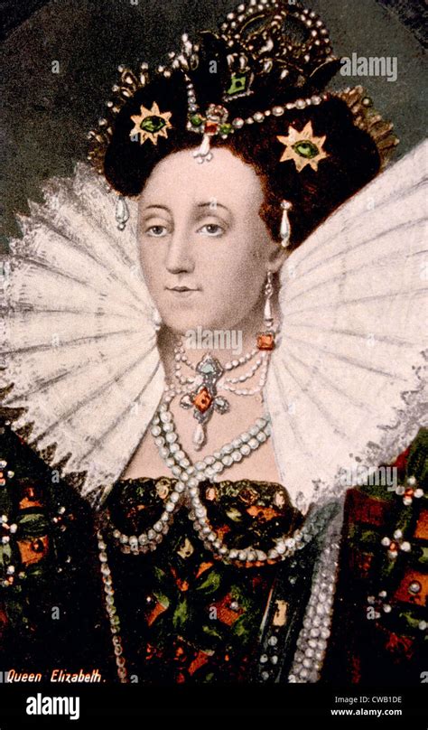 Queen Elizabeth I 1533 1603 Queen Of England 1558 1603 Stock Photo